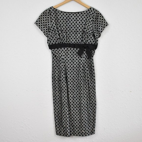 Wow! 50s-60s Vintage Johnnye Jr Dress Size 11 - Picture 5 of 12